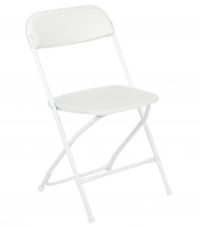 White Folding Chair