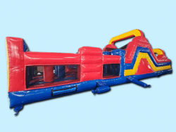 40' Dual Lane Obstacle Course